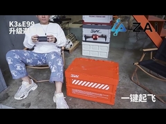 Máy bay không người lái UAV màu xám nhạt 2.4 GHz với máy ảnh và điều khiển từ xa