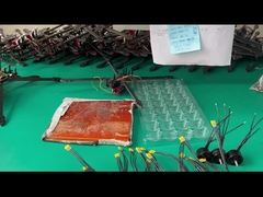 Máy bay không người lái có tải trọng 22 pound với thiết bị thả 4G mô-đun lắp đặt UAV đa xoắn ZAi-10