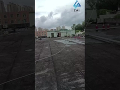 Chiếc máy bay không người lái ZAi 5kg với thiết bị thả và một chiếc máy bay không người lái trở lại