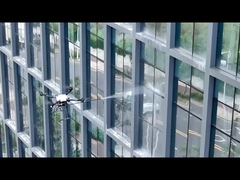 ZAi-MX15 Phanele mặt trời Máy bay không người lái làm sạch điện áp cao cho các giải pháp làm sạch cửa sổ tường tòa nhà cao