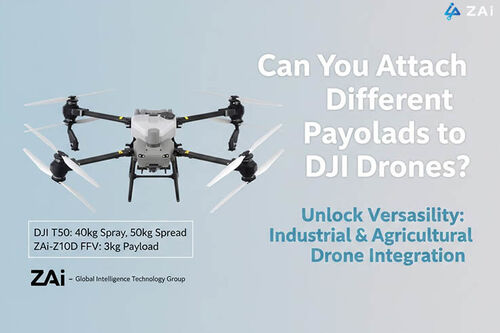 Tin tức công ty mới nhất về Bạn có thể gắn tải trọng khác với máy bay không người lái DJI không?